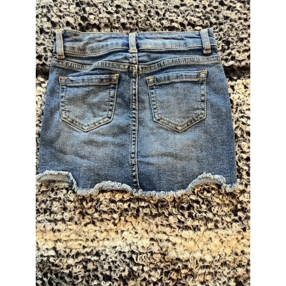 Girl's Wonder Nation Jean Skirt Size XS - Picture 2 of 3